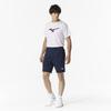 Volleyball Knit 20cm Inseam Dress V2MBB111 Shorts, Material, (Size L), Unisex, Navy,