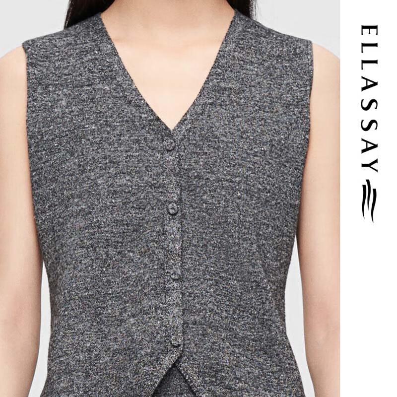 ELLASSAY Women's Old Money Style Minimalist Knit Sweater EWE361M11200