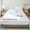 Non-slip Solid Color Mattress Cover Skin-friendly Urinary Barrier Bed Sheet Bed Cover  Elderly