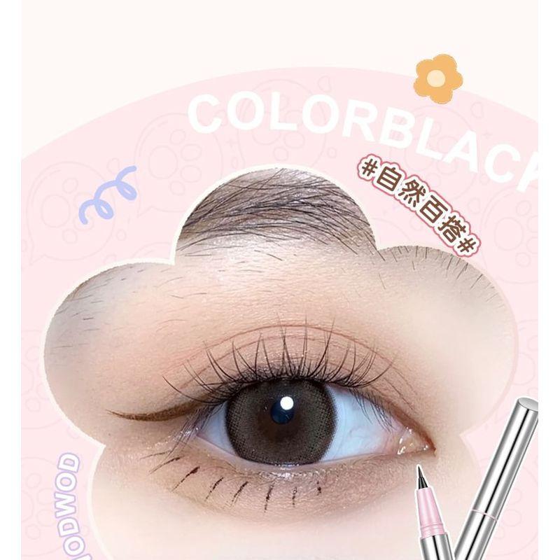 WODWOD - Geschmeidiger, langanhaltender, ultrafeiner flüssiger Eyeliner - 2 Farben