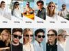 AI Smart Bluetooth Frameless Sunglasses with UV Protection and Photochromic Lenses, for Music and Calls