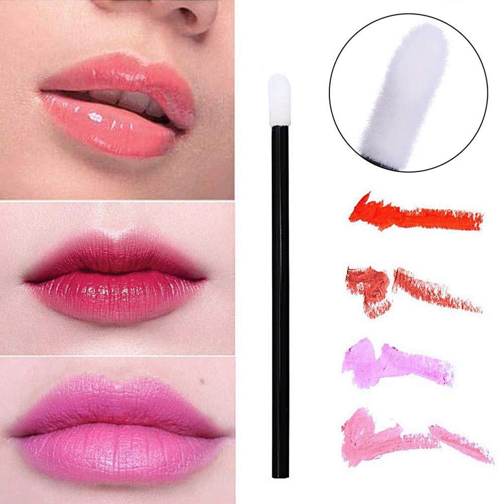 50 Pcs Mini Lip Tint Brush Disposable Mascara Wand Eyelash Extension Applicator Makeup Tools