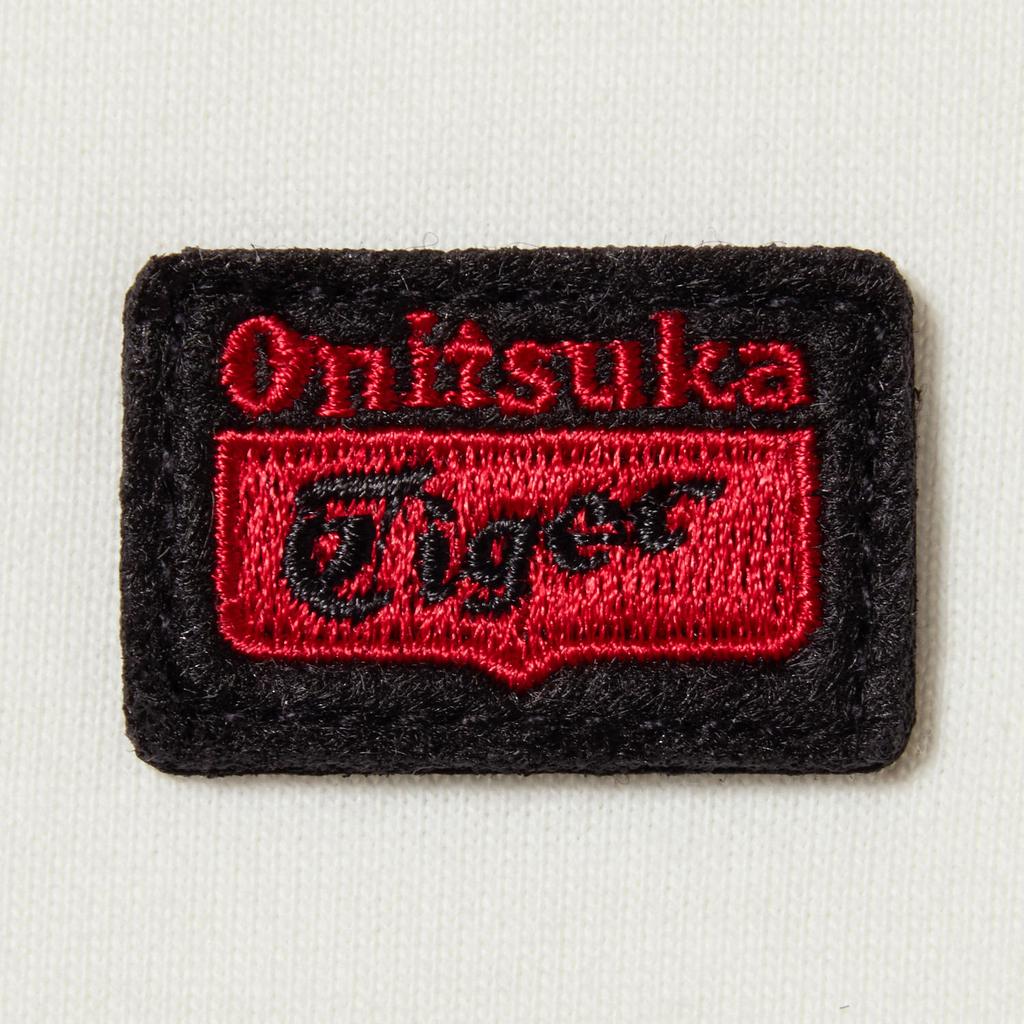 ONITSUKA TIGER Simple Comfortable Versatile Solid Color Short Sleeve T-Shirt Unisex Tops 2183B542-100