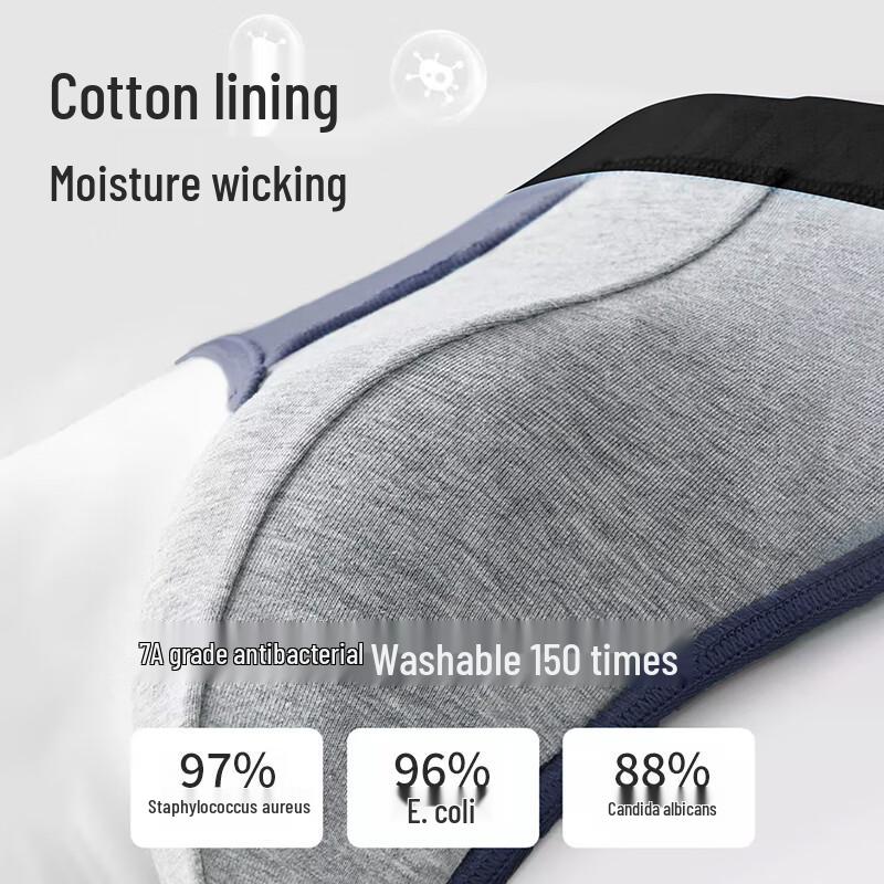 Nanjiren Men's Light Luxury Antibacterial Cotton Briefs 4-Pack