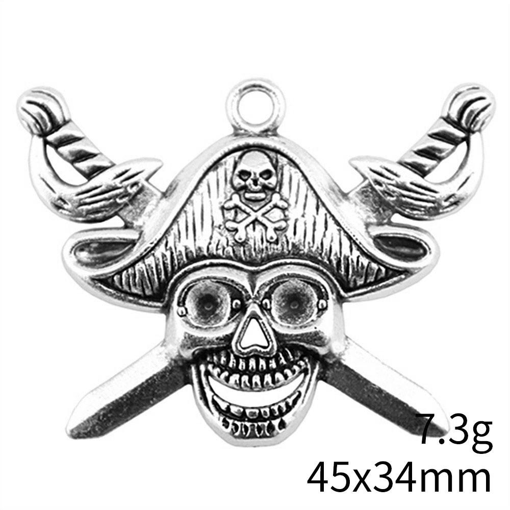 Father's Day Jewelry Creation Charms Skeleton Charms Pendant Art Supplies Man Pendant