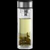 Mingqi Double Wall Glass Tea & Water Bottle