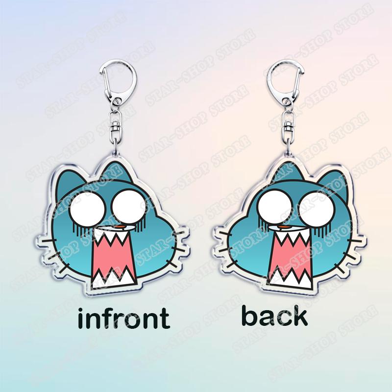 Beliebte Cartoon Gumball Watterson Schlüsselanhänger für Zubehör Süßer Darwin Watterson Tawog Schlüsselanhänger Schmuck Fans Freunde Geschenke