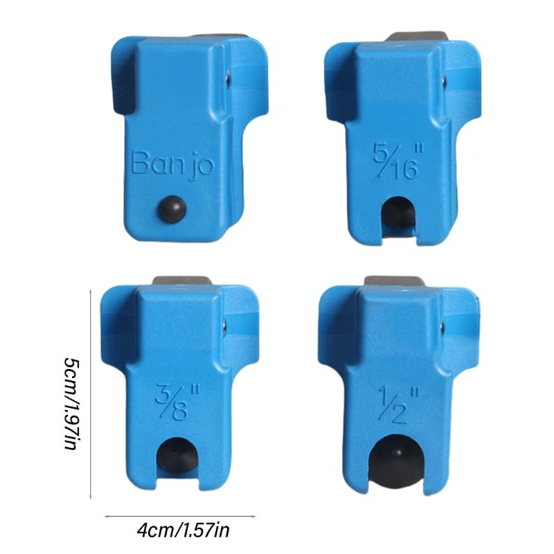 Brake Lines Clamps Brake Oil Pipe Plugs Auto Brake Nozzle Clamp Oil Rail Hose Fluid Stop Clamp Brake Lines Stoppers