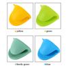 Silicone Heat Resistant Gloves Clips Insulation Non Stick Anti-slip Pot Bowel Holder Clip Cooking Baking Oven Mitts