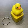 Gamer Keychain Mechanical Switch: Rgb Led Light Up Frog Duck Pendant, Clicky Keyboard Tester Keyring, Backpack Decor Aesthetic