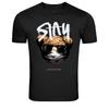 Stay Awesome Mask Bear Cool Streetwear Graphic T-Shirt
