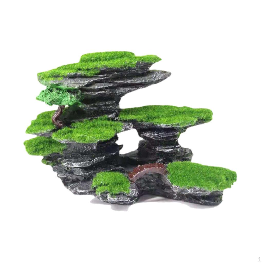 Aquarium Decor Fish Tank Decoration Crafts Accessories Artificial Multipurpose Micro Landscape