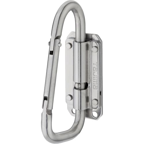 Tajima Sef System Sef Tool Holder Stainless Steel Slim Carabiner Large (SFSKHS-CL) - High-durability, Extra-thick Stainless Steel Construction for Spa