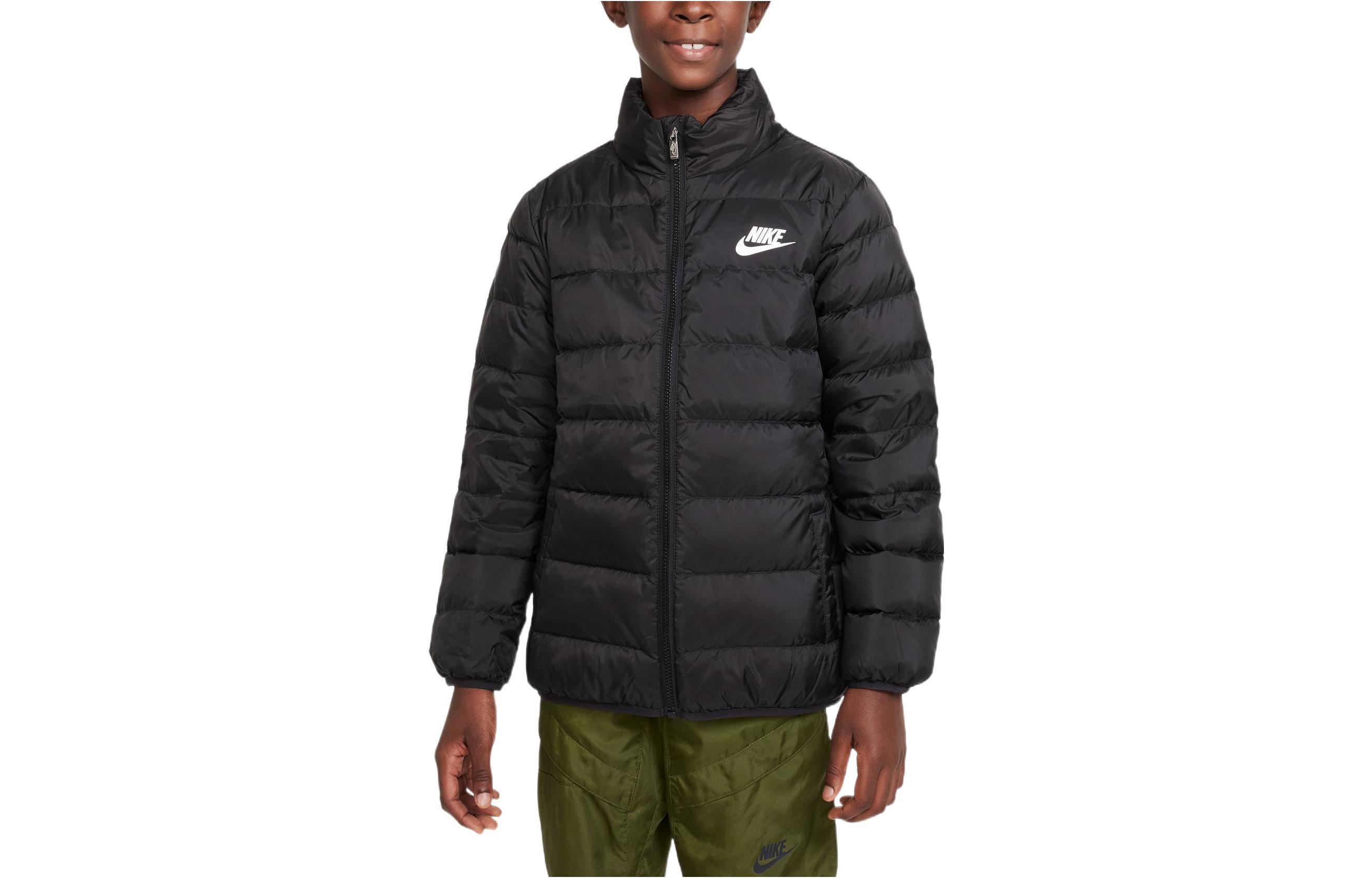 

Nike Kids Down Jackets Stand Collar Thickened FB0533-010 M