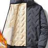 2024 Winter Men's Heavy-Duty Cotton Coat: Warm, Thick, Loose Fit for Middle-Aged & Elderly