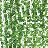 CEWOR 14 Pieces Artificial Ivy Leaves 98 Feet Garland Greenery Decoration Hanging Vines for Salon Decor Wedding/Wall/Party Room/Beauty