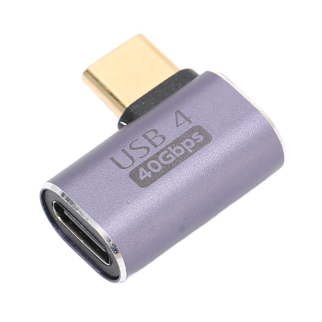 Type C Mobile Phone Adapter 40GB High Speed Audio Video Transmission 100W Maximum Support 8K At 120HZ Type C Female To