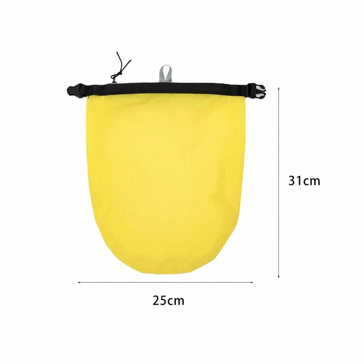 

Outdoor Waterproof Storage Bag for Travel, Portable Dry Wet Separation Organizer, Fitness Swimming Gear Pouch, Hiking Camping Accessory KTB S жёлтый