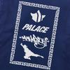 Palace x Maharishi Shaolin Tag Long-Sleeve Blue Unisex Tops P28MHES002