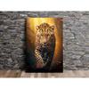 Natural Animal Wall Art Painting Forest Scenic Prowling Stag Tiger Cheetah Lion Elephant Wolf Canvas Print Livingroom Decor