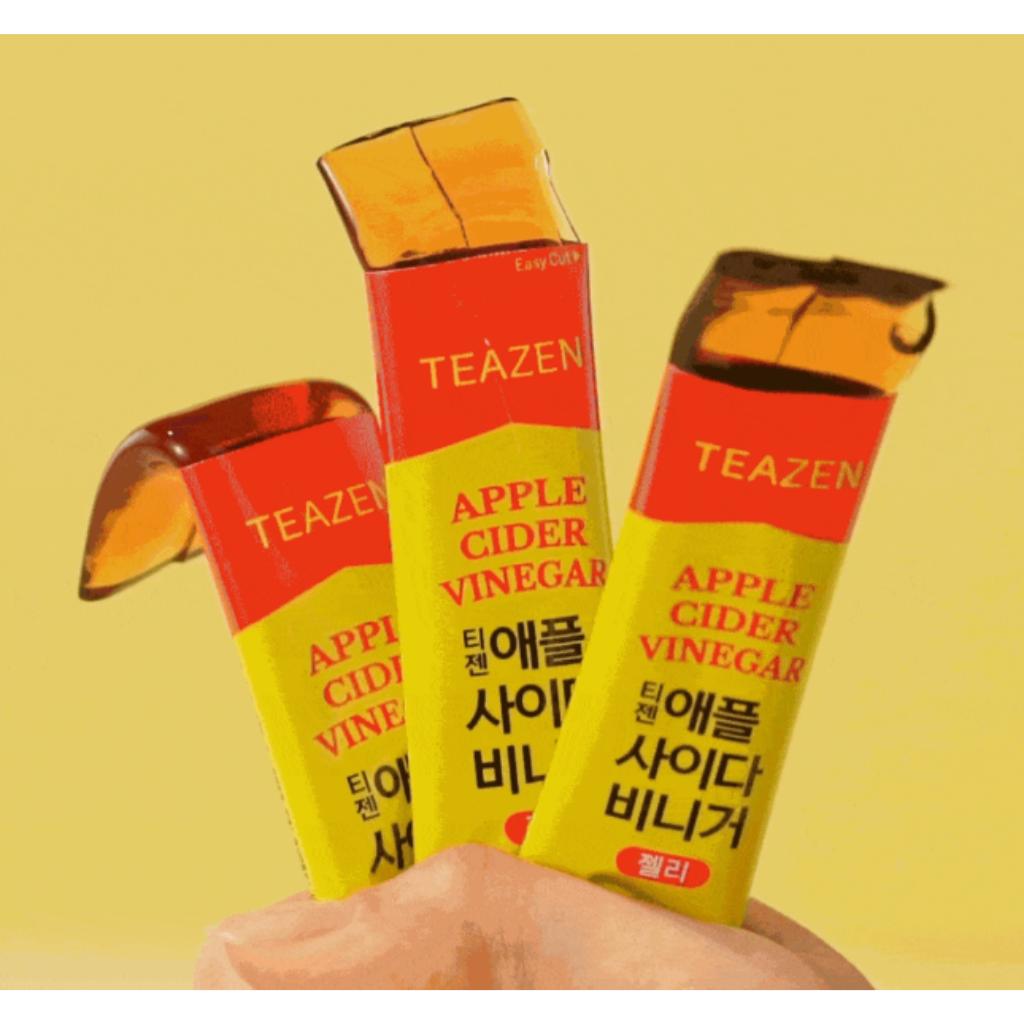 Teazen Apple Cider Vinegar Jelly 14 Sticks (Asabi Jelly)