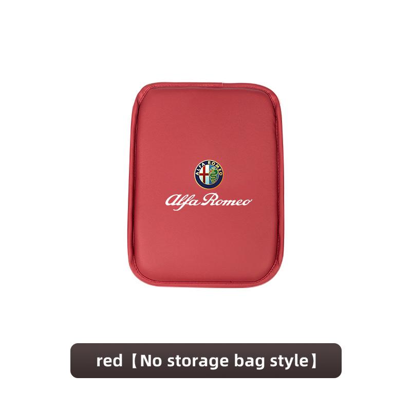 Car Armrest Cover Cushion Armrest Box Protective Pad For Alfa Romeo Giulia Stelvio Giulietta 156 159 147 Mito Tonale Brera Disco