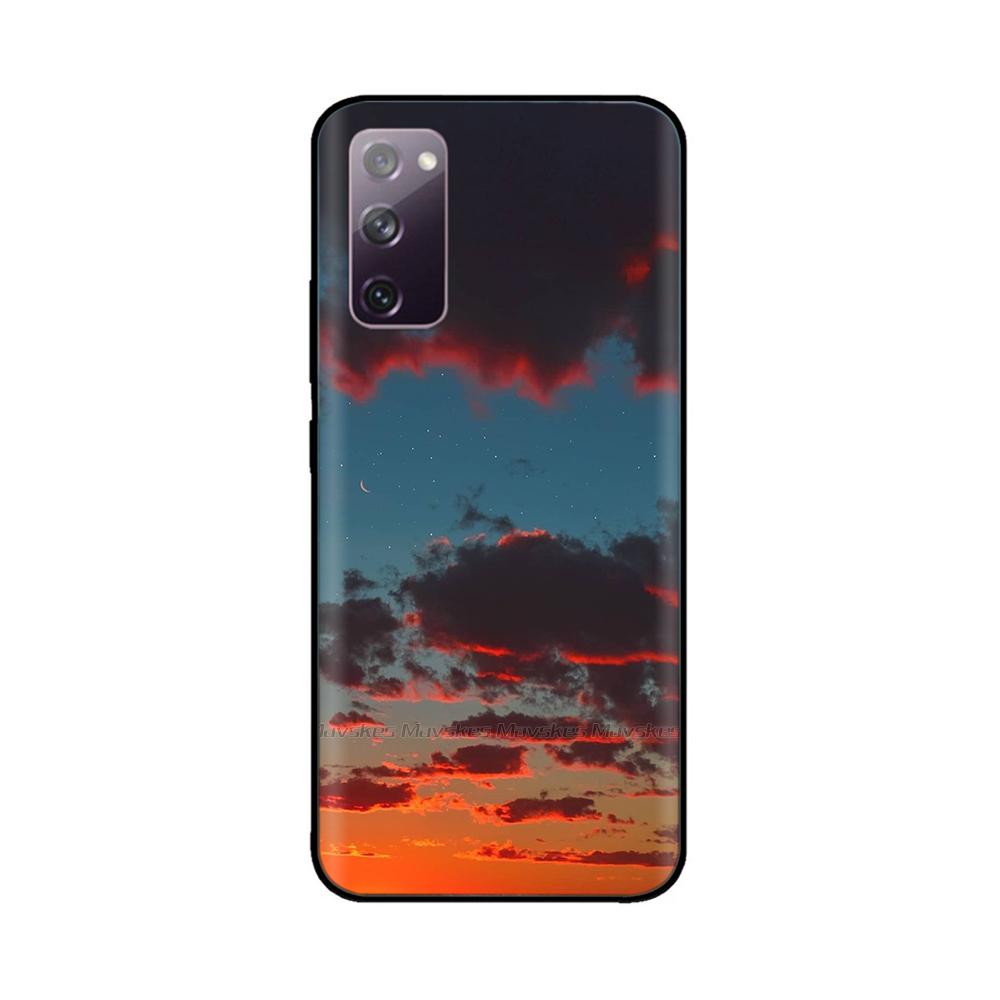 Phone Case For Samsung Galaxy S20 FE Case Soft TPU Painted Silicone Back Cover For Samsung S20 Ultra S20+ Cases s 20 Shell Cover
