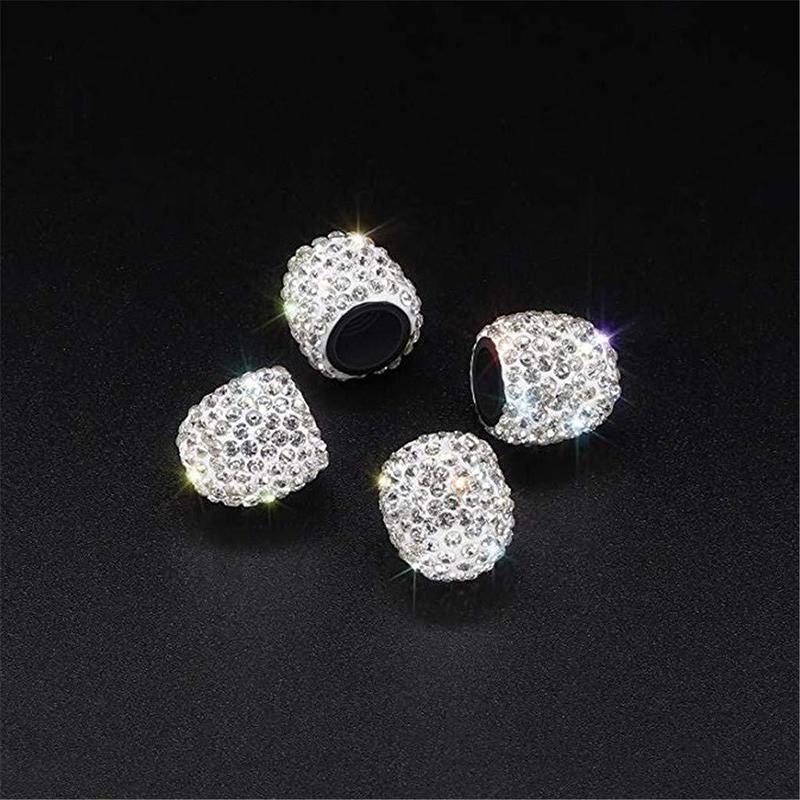 

Крышка клапана автомобиля, инкрустированная алмазами, глиняная, полностью просверленная, со стразами, крышка клапана автомобиля, алмазный круг с алмазами, шина чёрный