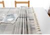 Nordic Fresh Style Imitation Cotton Linen Embroidery Plaid Tablecloth for Coffee and Dining Tables