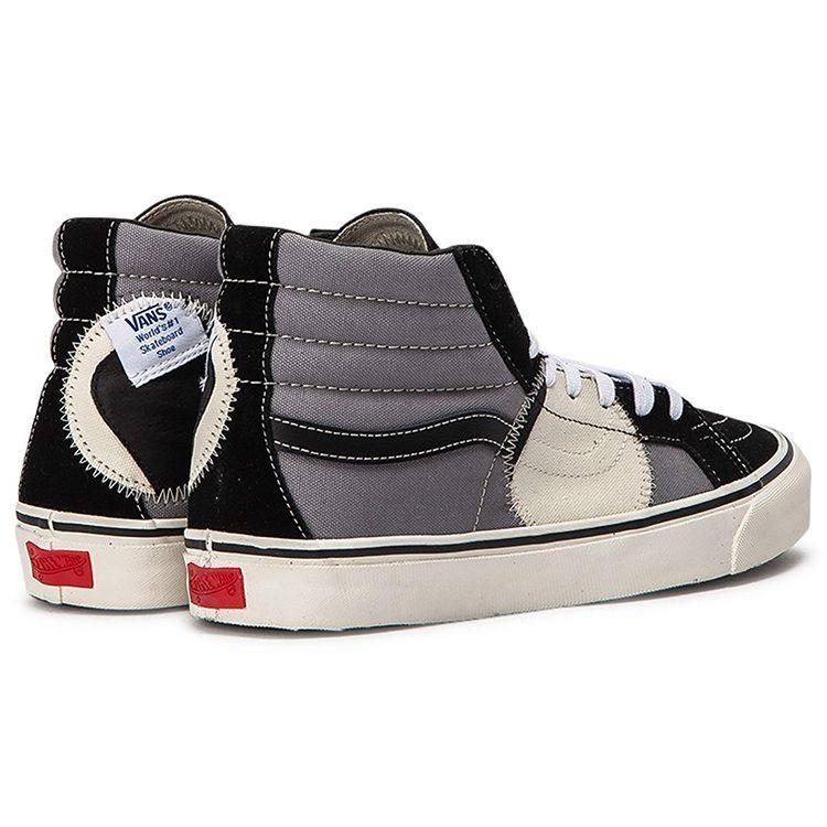 Sk8 Vans-Hi Bricolage Lx 'Black Marshmallow' VN0A45K3VSL