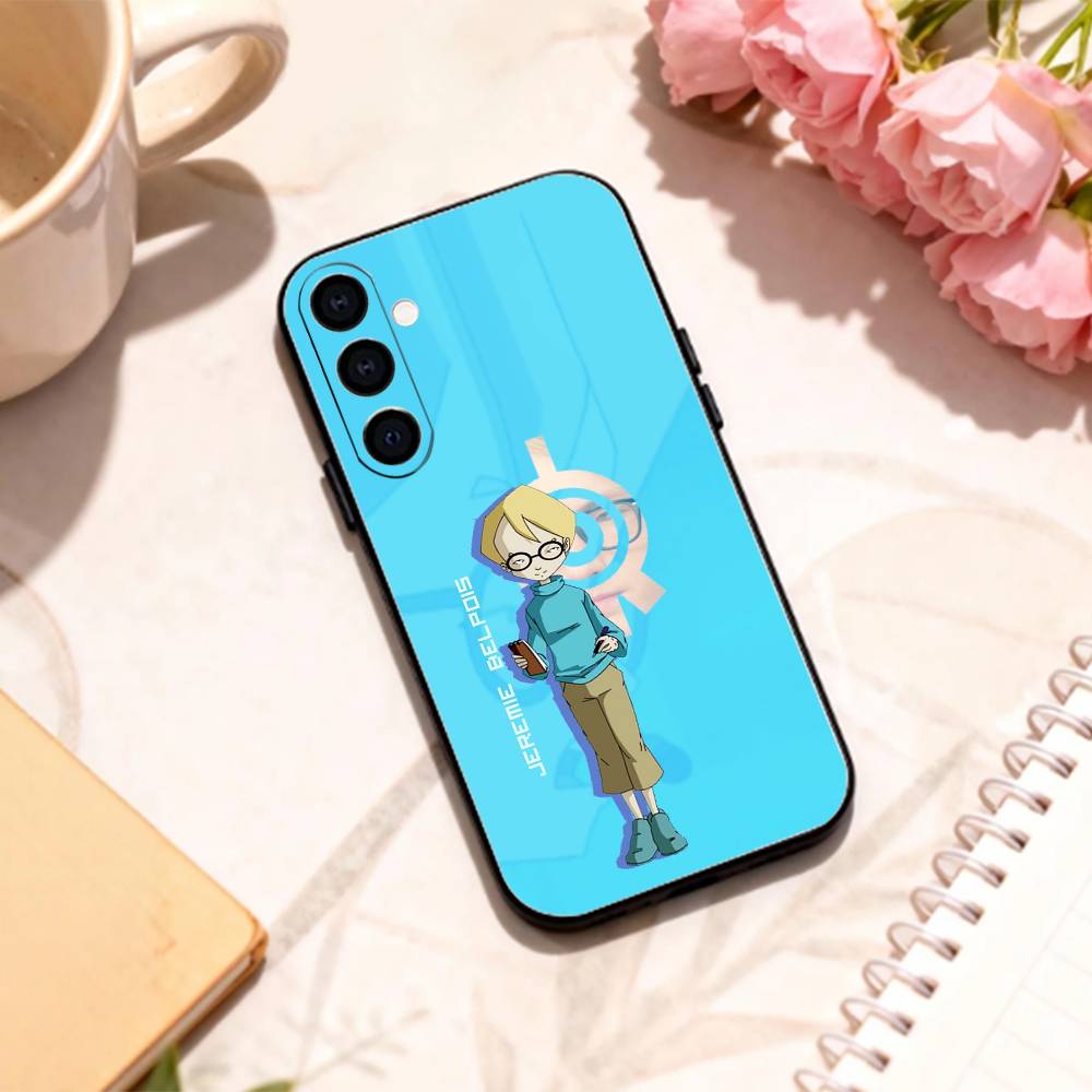 

R-Retro C-Code Lyoko phone Case For Samsung Galaxy A73,A72,A71,A70,A53,A52,A51,Others Soft Black Shell Samsung a71 5g