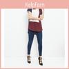 Women's Summer O-neck Loose Short Sleeve Shirt With Leisure Patchwork Design
