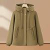 Yalu Women's Thick Fleece-Lined Hooded Winter Parka Jacket