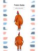 Thanksgiving Festival Cosplay Inflatable Turkey Costume for Parties and Performances