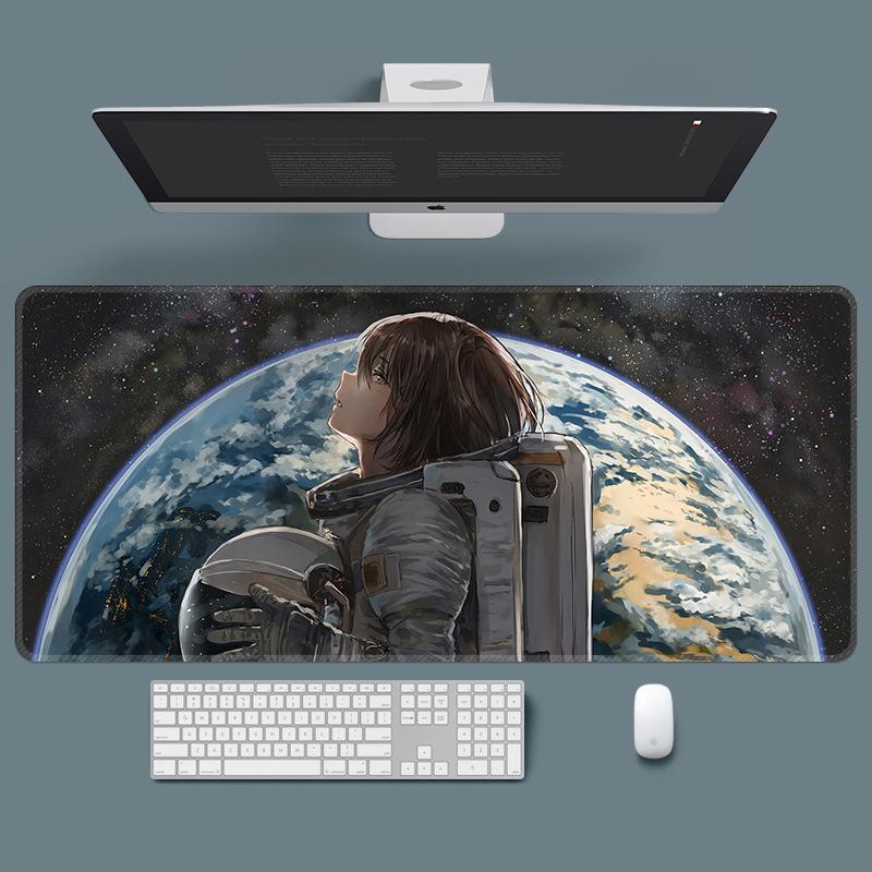 Extra Large Starry Sky Gaming Mouse Pad – Non-Slip, Thick for Dormitory or Office