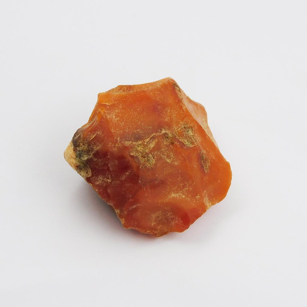 158 Ct Natural Orange Sapphire Raw Rough CERTTIFIED earth mined Loose Gemstone