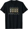 Vacuum Tube Valve Amplifier, Analog Tube Radio Retro Style T-Shirt Unisex T-Shirt