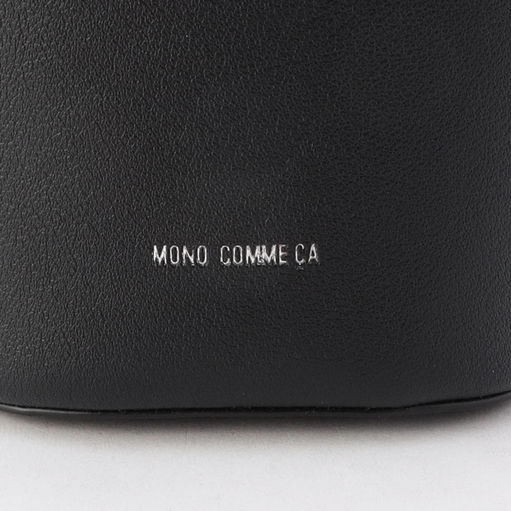 [Comme Ca Ism] [Mono Comme Ca] [Worn by Mai Miyagi] Bucket-Shaped Mini Shoulder Bag 95-20BM11-205 Black F