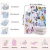 1pc Preppy Style Butterfly Print Flannel Blanket - All Seasons Multipurpose Soft Warm Throw for Sofa, Office, Bed, Camping, Trav