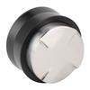 Coffee Distributor with Visible Marking Stainless Steel 4 Leaf Spiral Gravity Adaptive Coffee Distributor for 51mm Coffee Portafilter