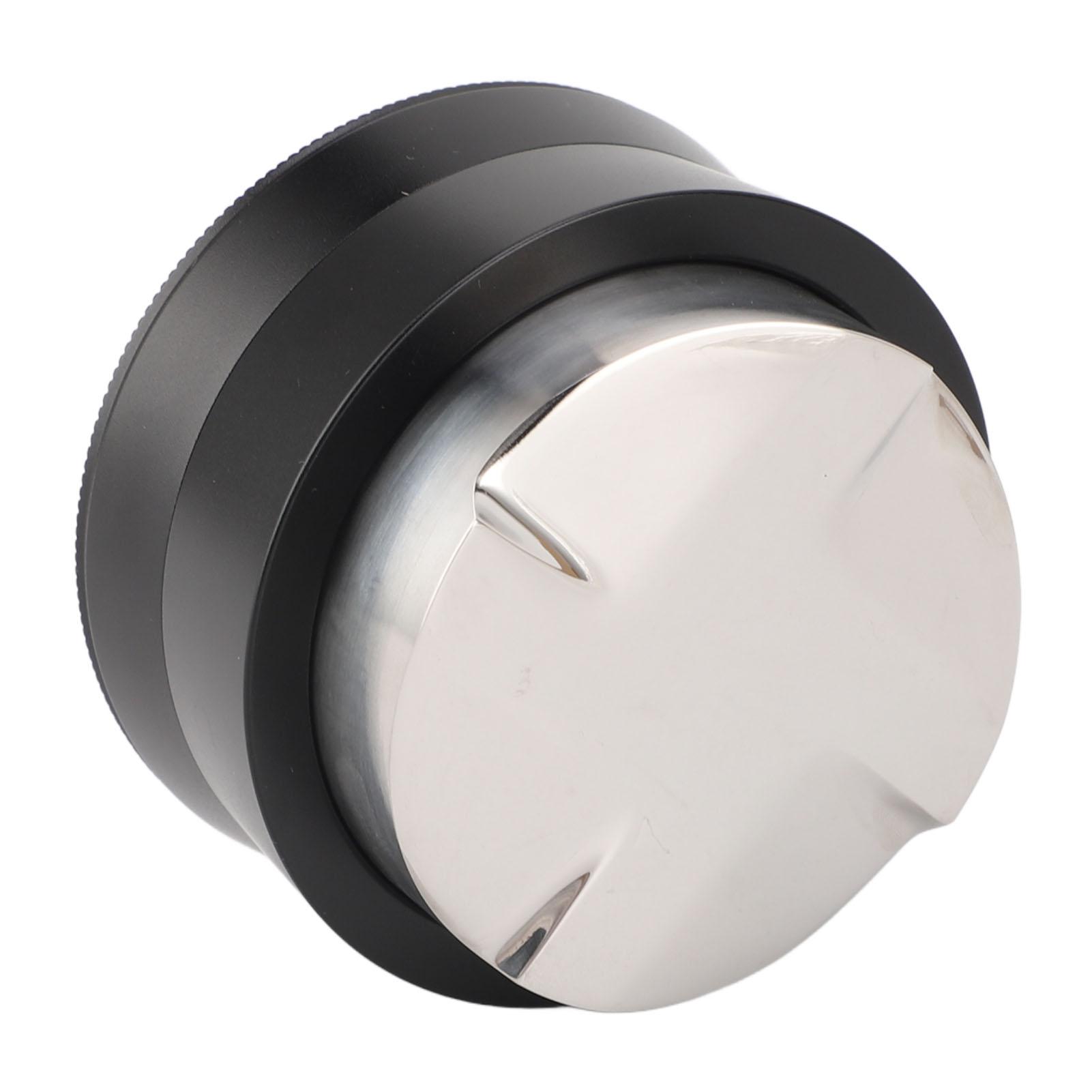 

Coffee Distributor with Visible Marking Stainless Steel 4 Leaf Spiral Gravity Adaptive Coffee Distributor for 51mm Coffee Portafilter