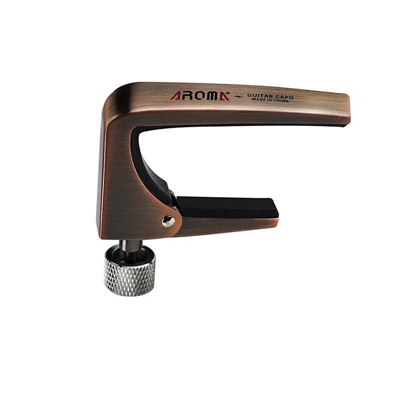 AROMA Guitar Capo AC-11 for Folk and Electric Guitars - Metal Transposer Capo