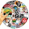 50 Pieces Cartoon Prank Meme Graffiti Stickers - Waterproof PVC DIY Decals for Guitars, Phone Cases & Water Cups