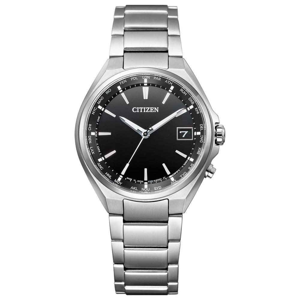 

[CITIZEN] ATTESA Eco-Drive Radio Watch (Водонепроникний чоловічий сріблястий бізнес) CB1120-50E Citizen Radio Solar прямого рейсу
