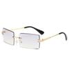 Vintage Square Sunglasses For Women Men Rectangle Sun Glasses Female Oval Eyewear  for Male Female Eyeglasses