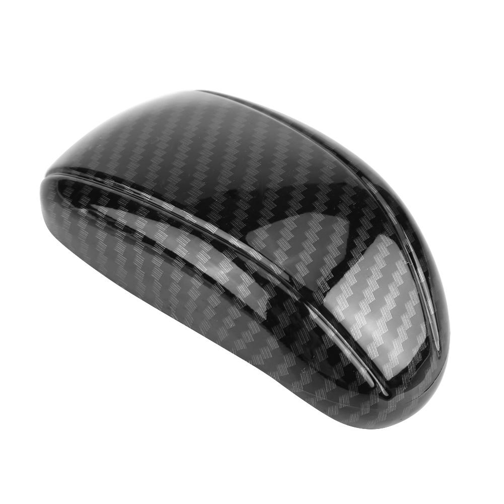 Car Gear Shift Knob Cover Trim Sticker for Mitsubishi Eclipse Cross 17 18 Carbon Fiber