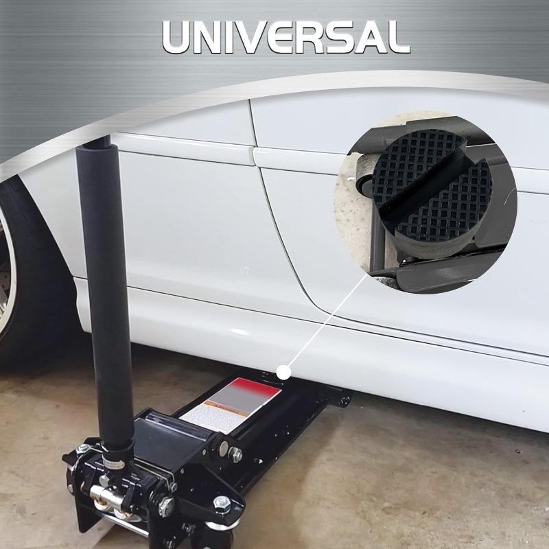 Universal Car Lift Jack Rubber Support Block Shock Absorbing Anti-Scratch Slotted Jacking Cushion Pad Auto Frame Protector Pads