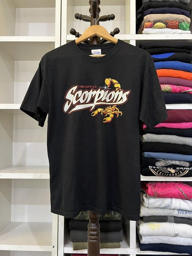 

Vintage Hanes Scorpions Band Black Short Sleeve Unisex Tshirt Reprint KH8857 Unisex T-Shirt XXXXL