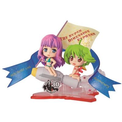 Ichiban Kuji Kyun Chara World 30º Aniversário de Macross Primeiro Prêmio A Kyun Chara Vinet Sheryl Nome Ranka Lee Ataque! &