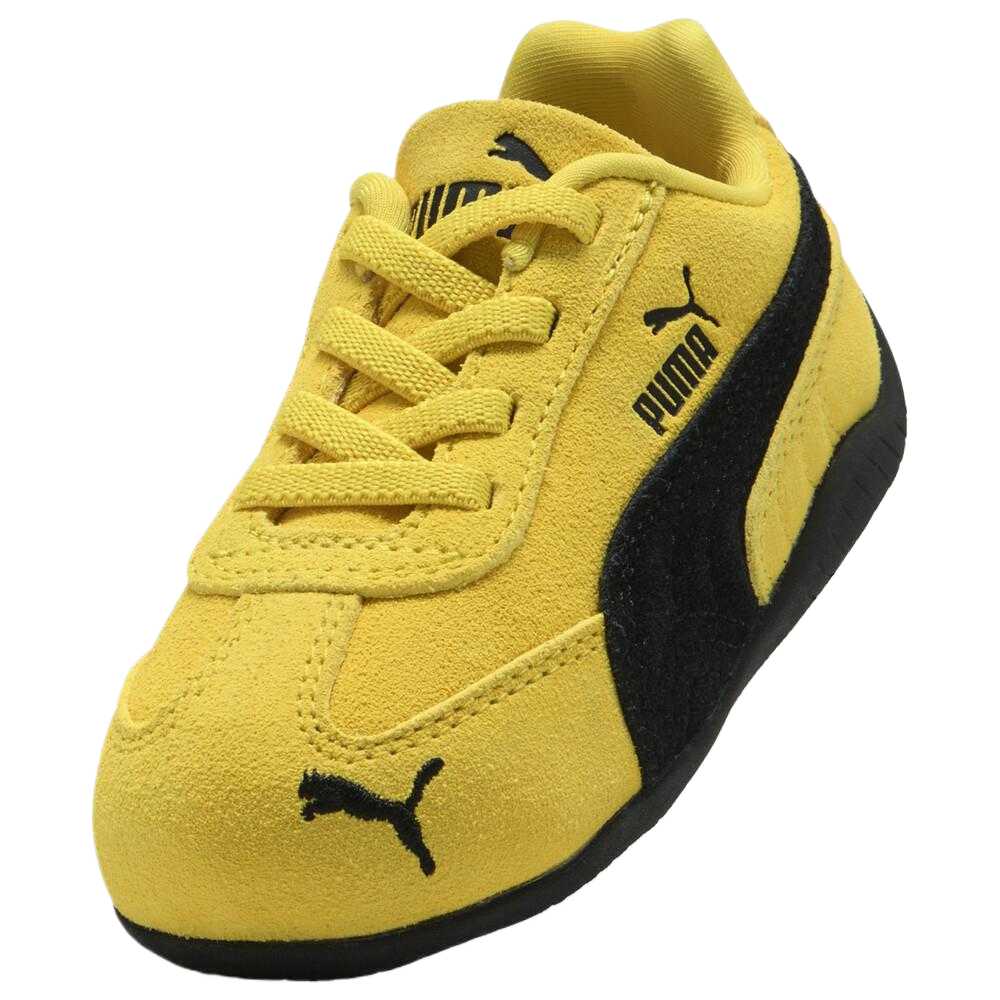 Puma Speedcat Comfortable Trendy Walking Shoes Baby Shoes Yellow Black 401700-15